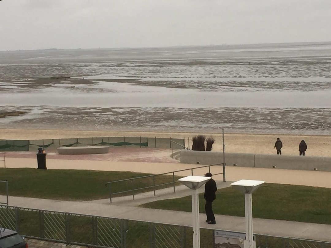 Meeresbrandung, Ferienwohnung 26 Cuxhaven Extérieur photo